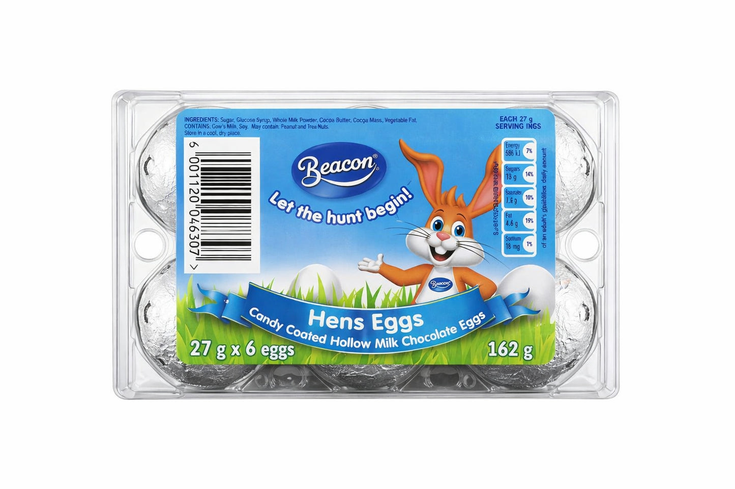 Beacon Hens Eggs 6's