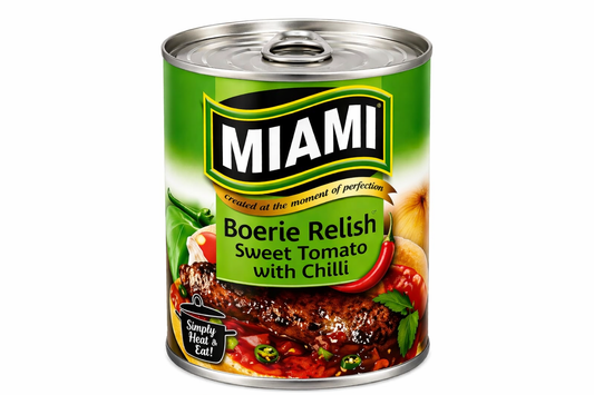 Miami Boerie Relish - Sweet Tomato with Chilli
