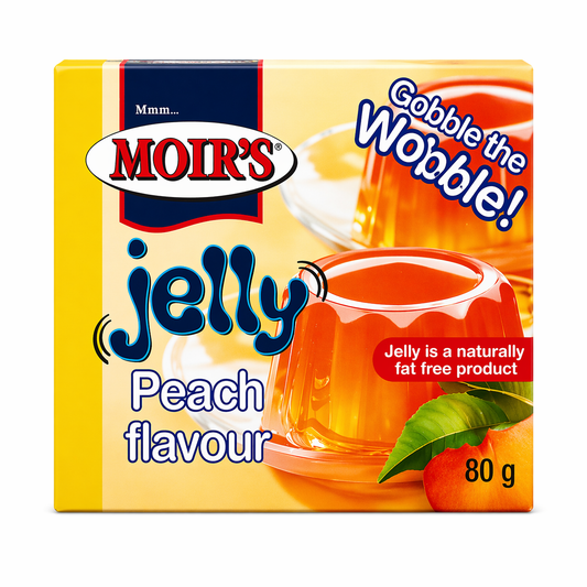 Moir's Peach Jelly 80g