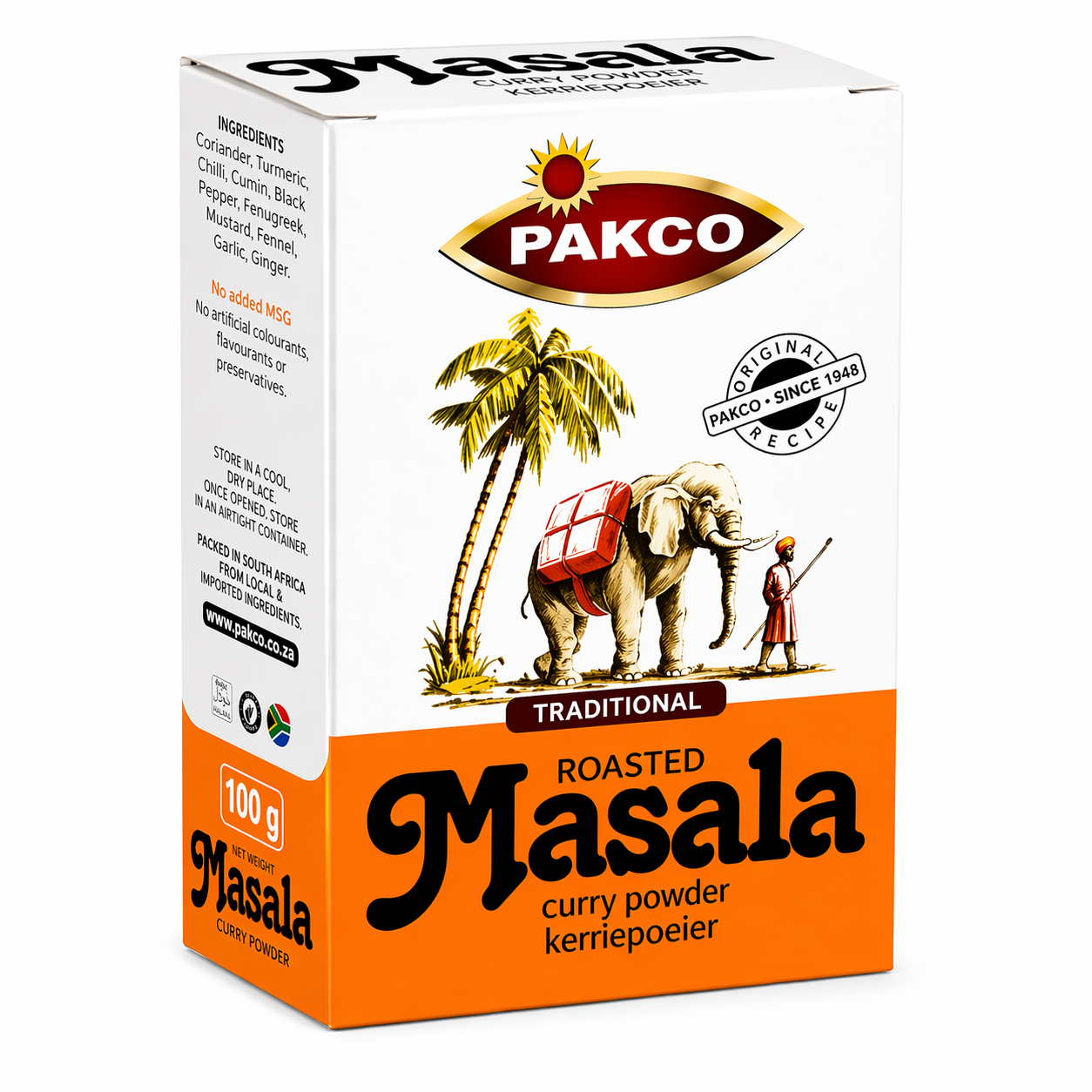 Pakco Roasted Masala Curry Powder - 100g