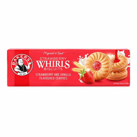 Bakers Strawberry Whirls